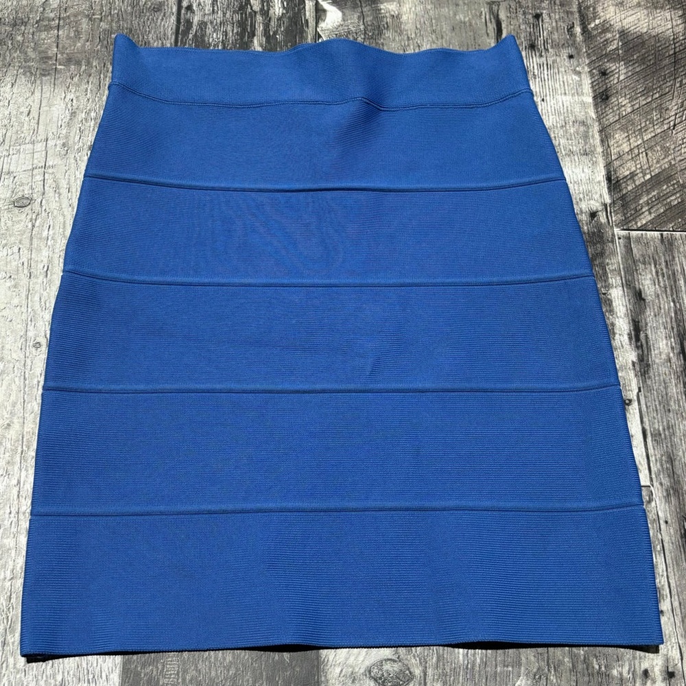 BCBGMaxAzria Vibrant Blue Pencil Skirt